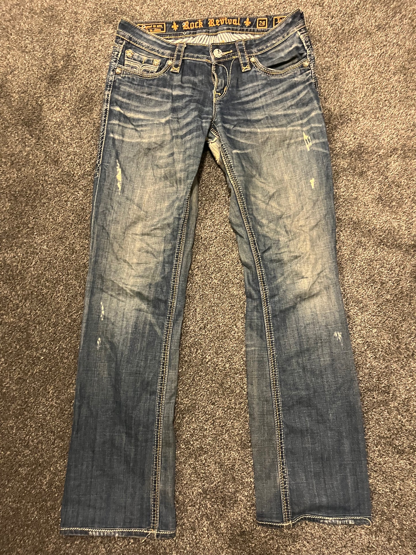 Rock Revival Boot Jeans - Storlek 29 (M)