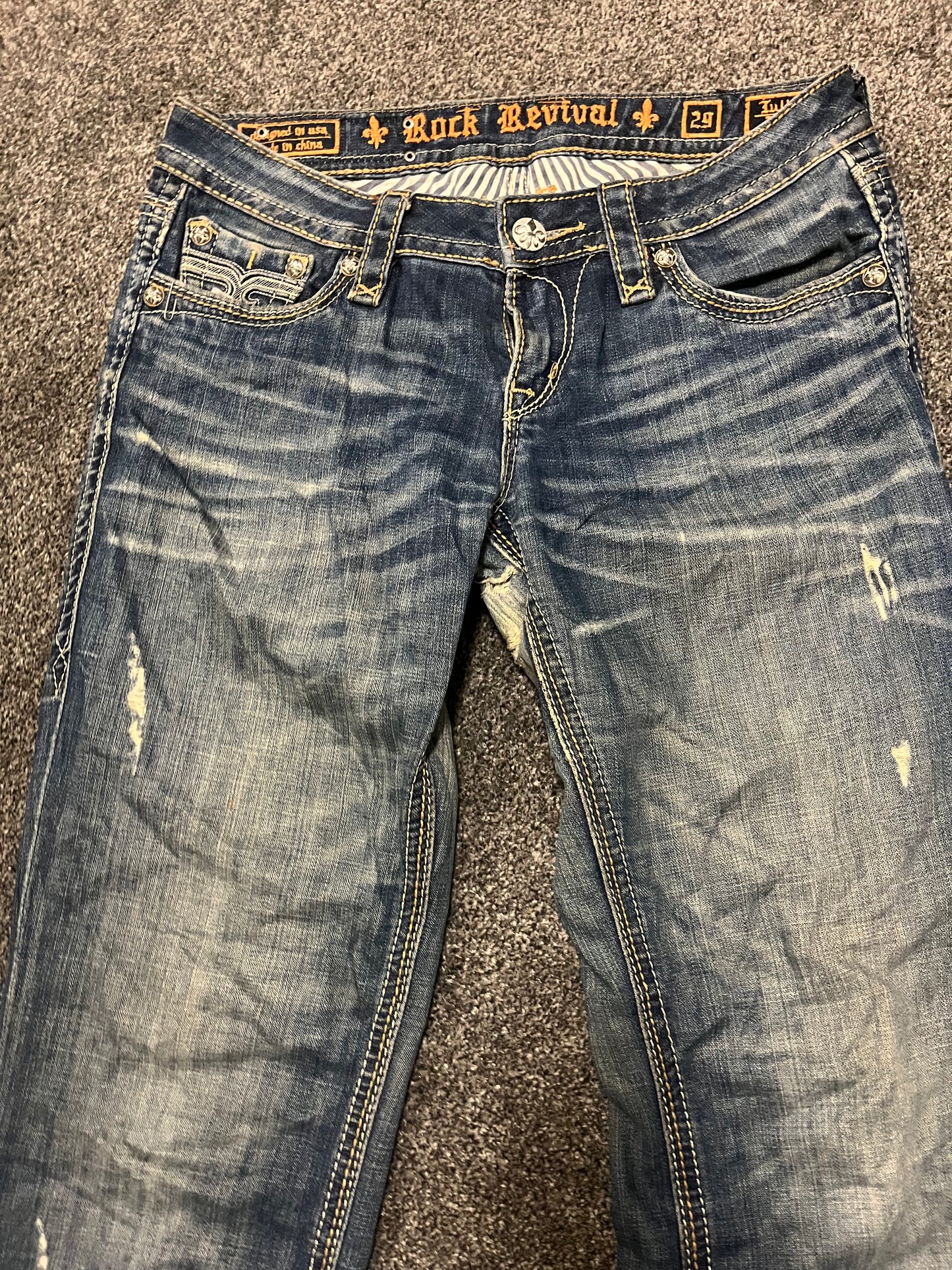 Rock Revival Boot Jeans - Storlek 29 (M)