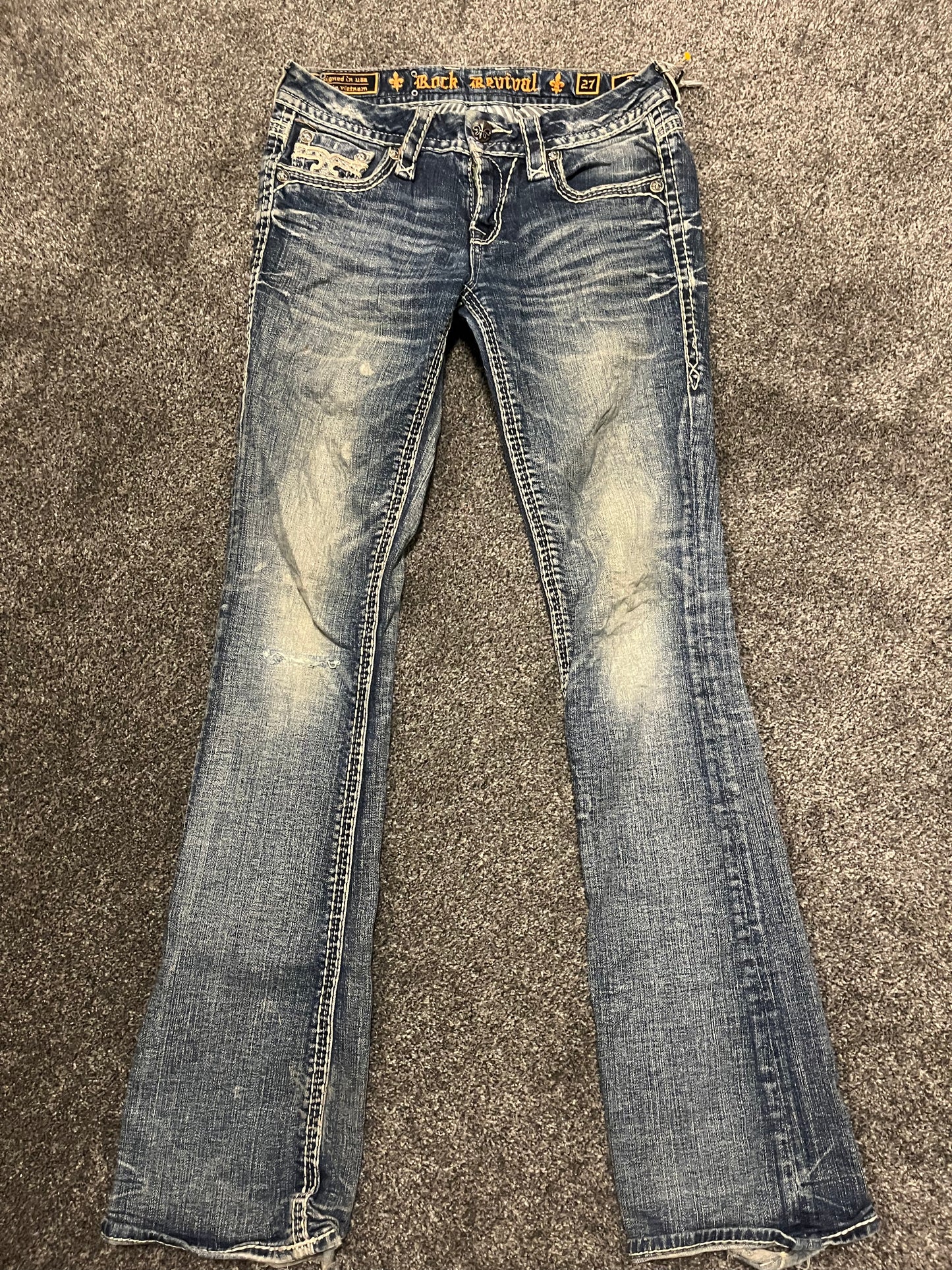 Rock Revival Boot Jeans - Storlek 27 (S/M)