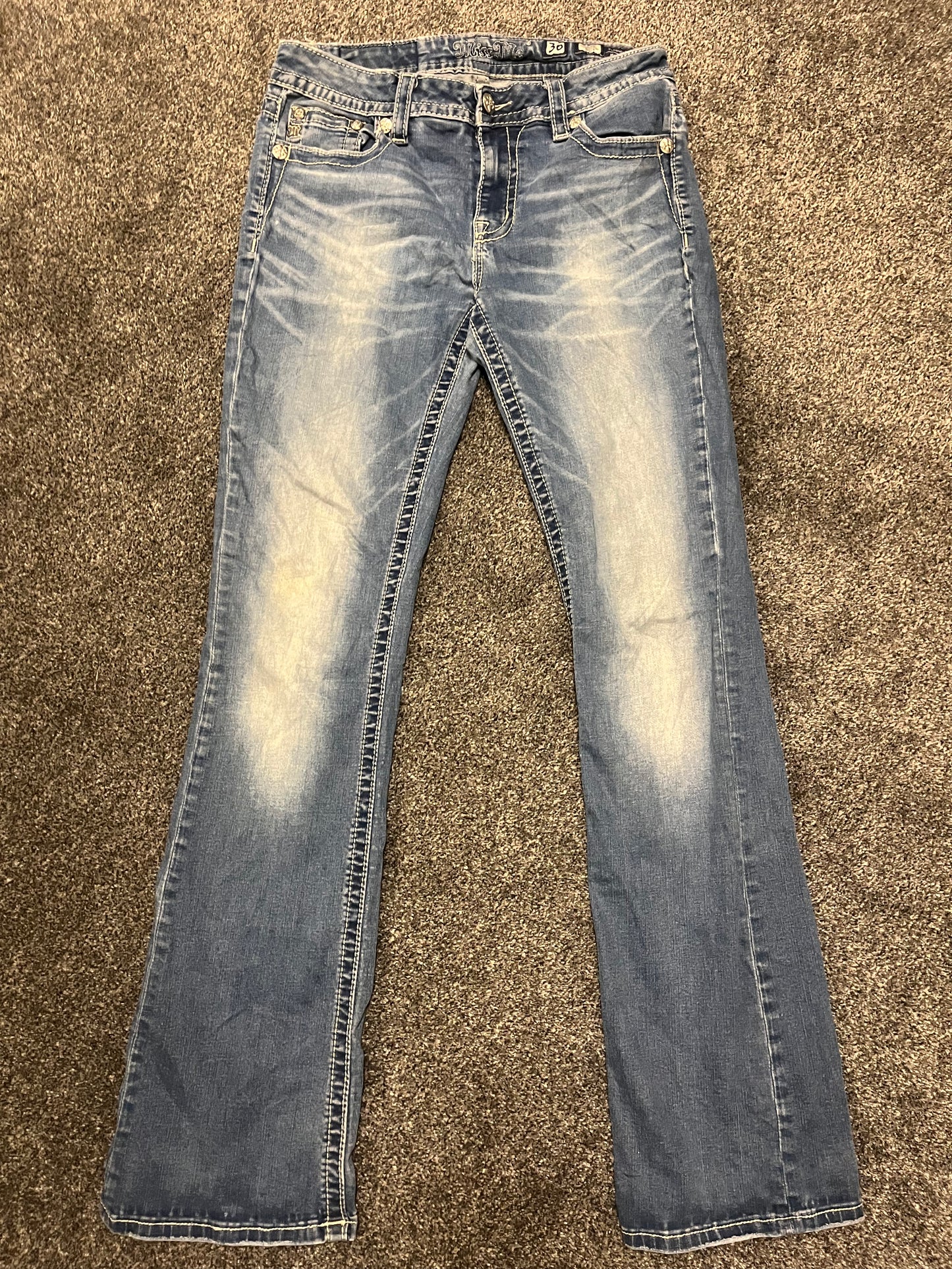 Miss Me Boot Jeans - Storlek 30 (M)